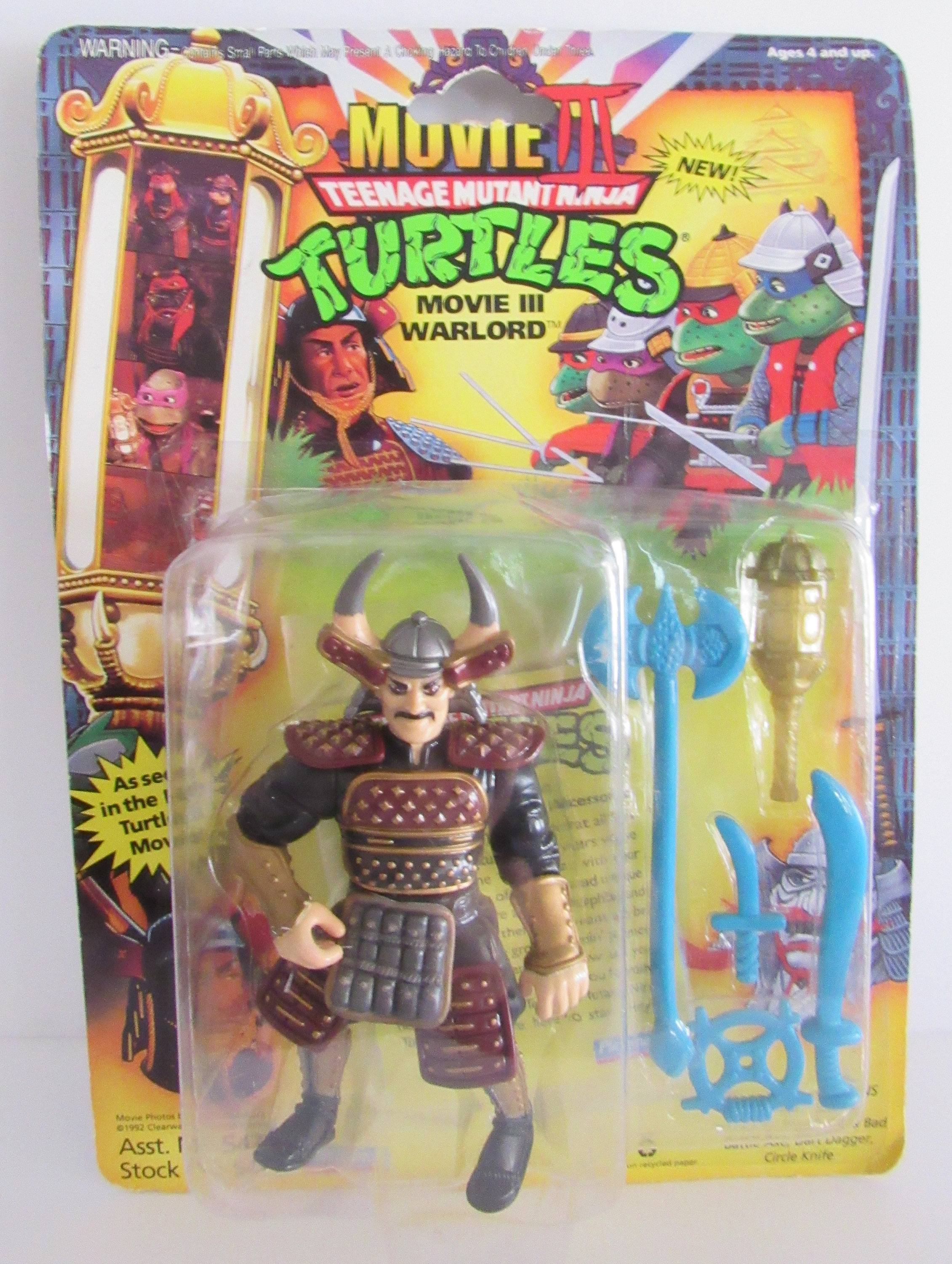 タートルズ TMNT Movie III Warlord フィギュア Movie III Warlord (1992 action figure) | TMNTPedia | Fandom