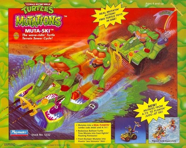 Muta-Ski (1992 toy) | TMNTPedia | Fandom