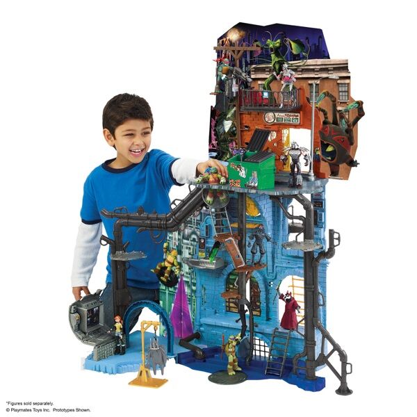 Tmnt secret sewer lair playset best sale