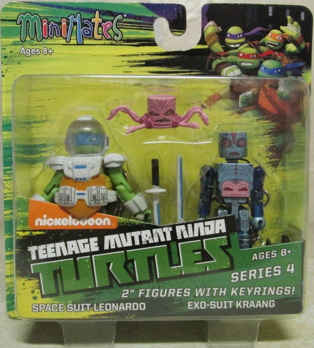 MiniMates Space Suit Leonardo/Exo-Suit Kraang (2016 figure pack