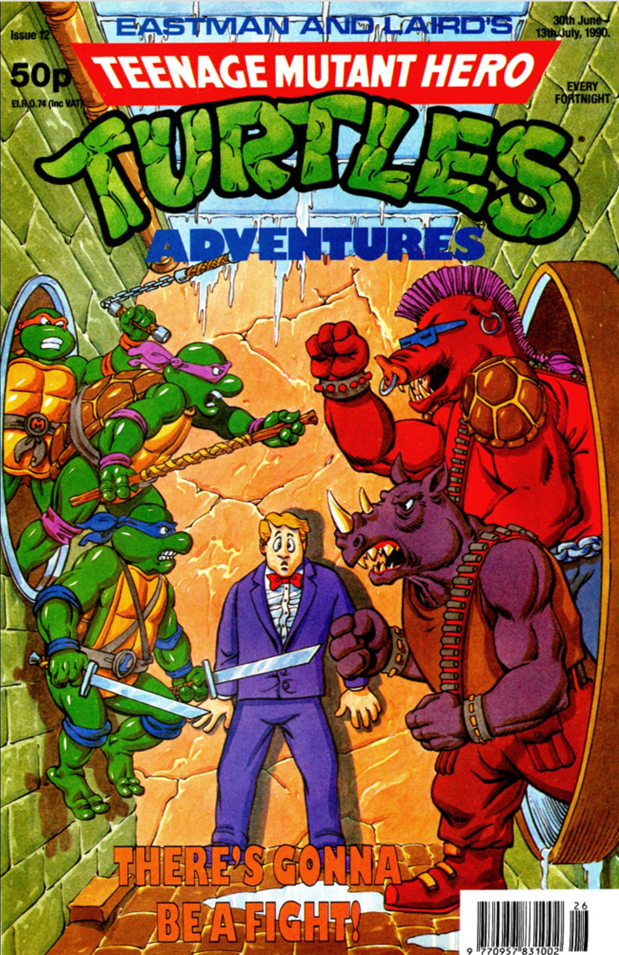 Teenage Mutant Hero Turtles Adventures issue 12 | TMNTPedia | Fandom