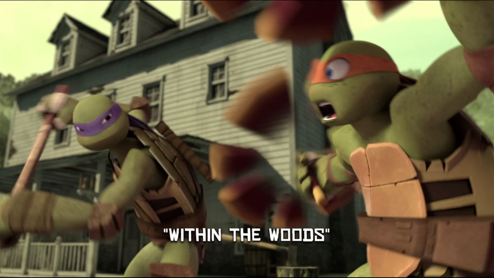 Watch Teenage Mutant Ninja Turtles (2012) Season 3 Episode 1: Within the  Woods - Full show on Paramount Plus