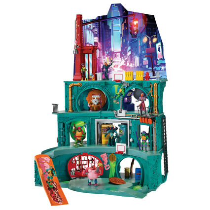 Ninja turtles deals sewer lair playset