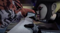 Karai vs Tiger 