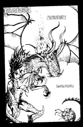 #64: The Burning Man Frontispiece by Michael Dooney