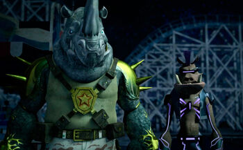 El Cerdo Y El Rinoceronte Wiki Tmnt Fandom El Cerdo Y El Rinoceronte Wiki Tmnt Fandom