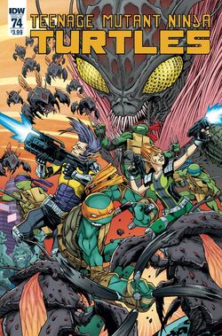 TMNT -74 Regular Cover by Cory Smith