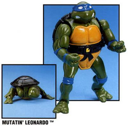 タートルズ　Mutatin' Leonardo Teenage Mutant Ninja Turtles Mutation Leonardo Figure 2003