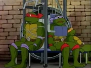 Donatallo and Raphael's masks switch colors.