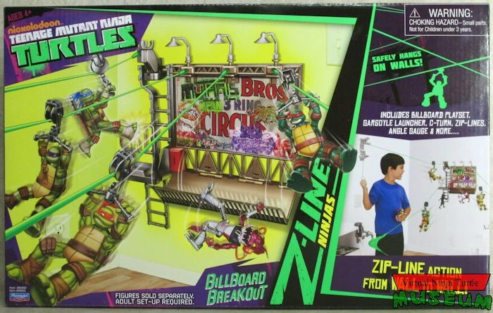 Z-Line Ninjas Billboard Breakout Deluxe Playset (2014 toy