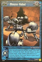 Mouser Robot 2004 trading card