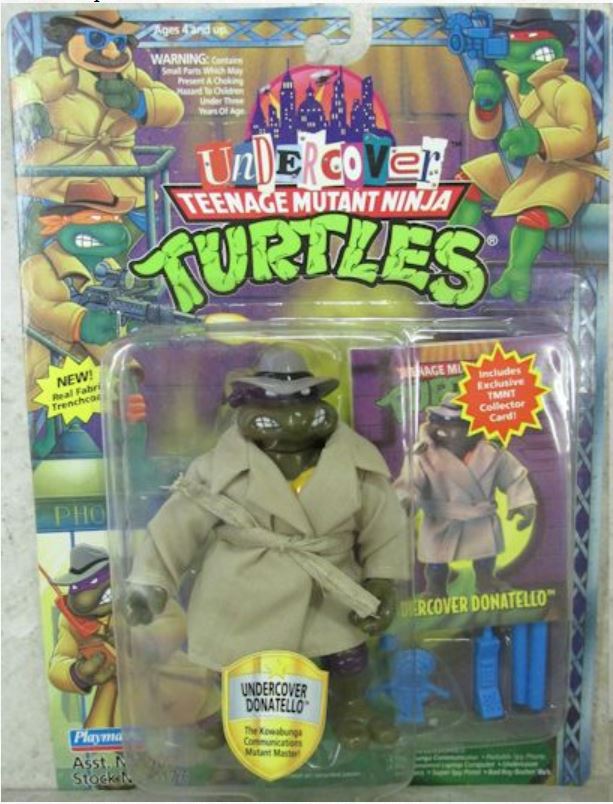 タートルズ DON THE UNDERCOVER TURTLE ドナテロ Disguised Turtles Don, The Undercover Turtle (Teenage Mutant