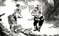 Hitler-Stalin-Pakt Karikatur