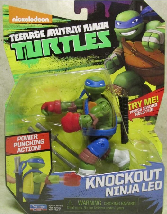 Knockout Ninja Leo 2017 action figure TMNTPedia Fandom
