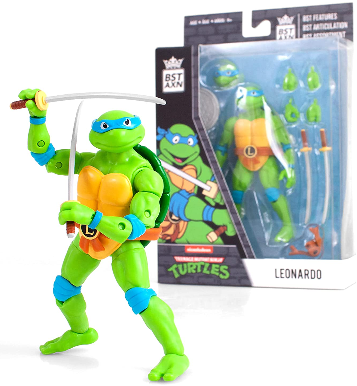 タートルズ フット アサシン 黄色版 BST AXN フィギュア Amazon.com: Teenage Mutant Ninja Turtles BST AXN IDW