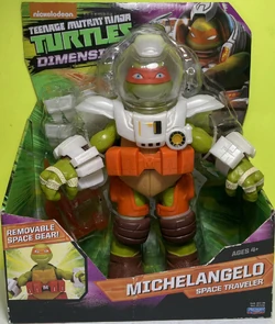 Giant Dimension X Michelangelo | TMNTPedia | Fandom