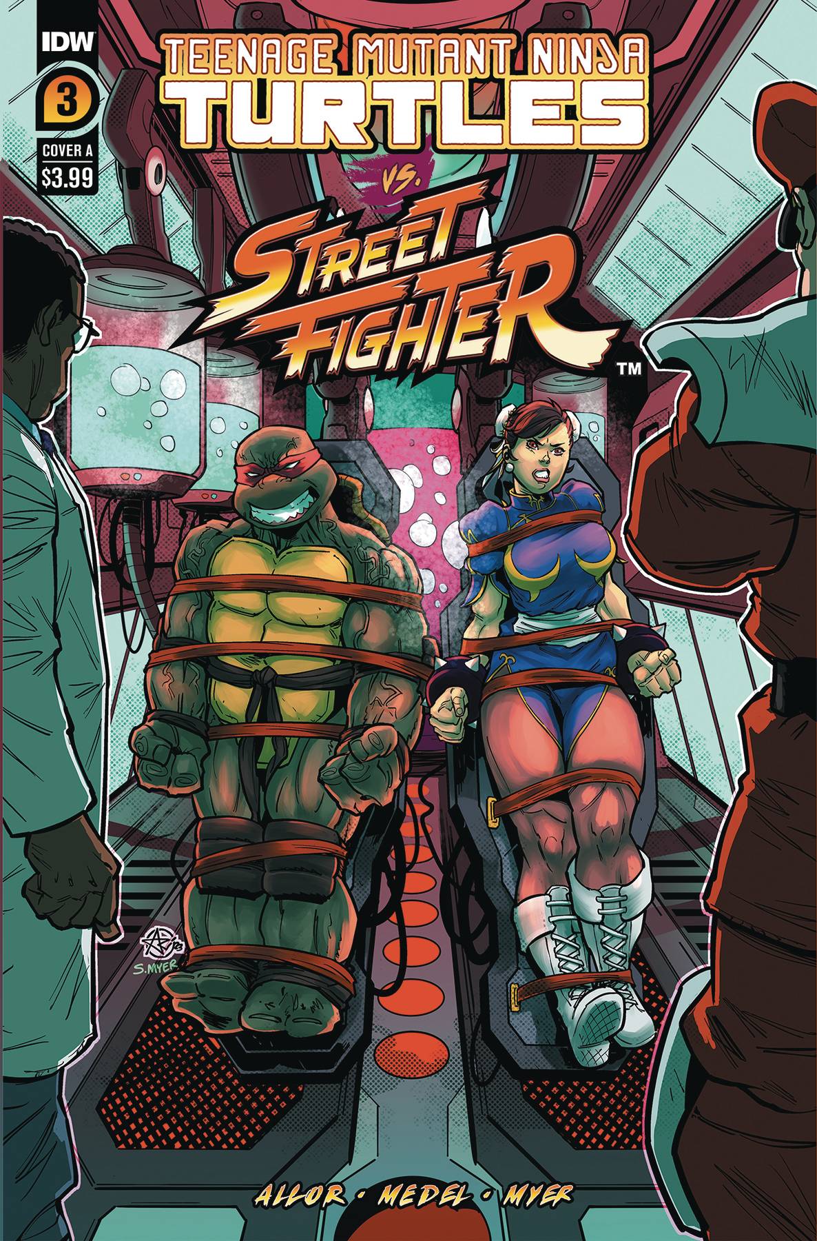 Teenage Mutant Ninja Turtles Vs. Street Fighter' Comic