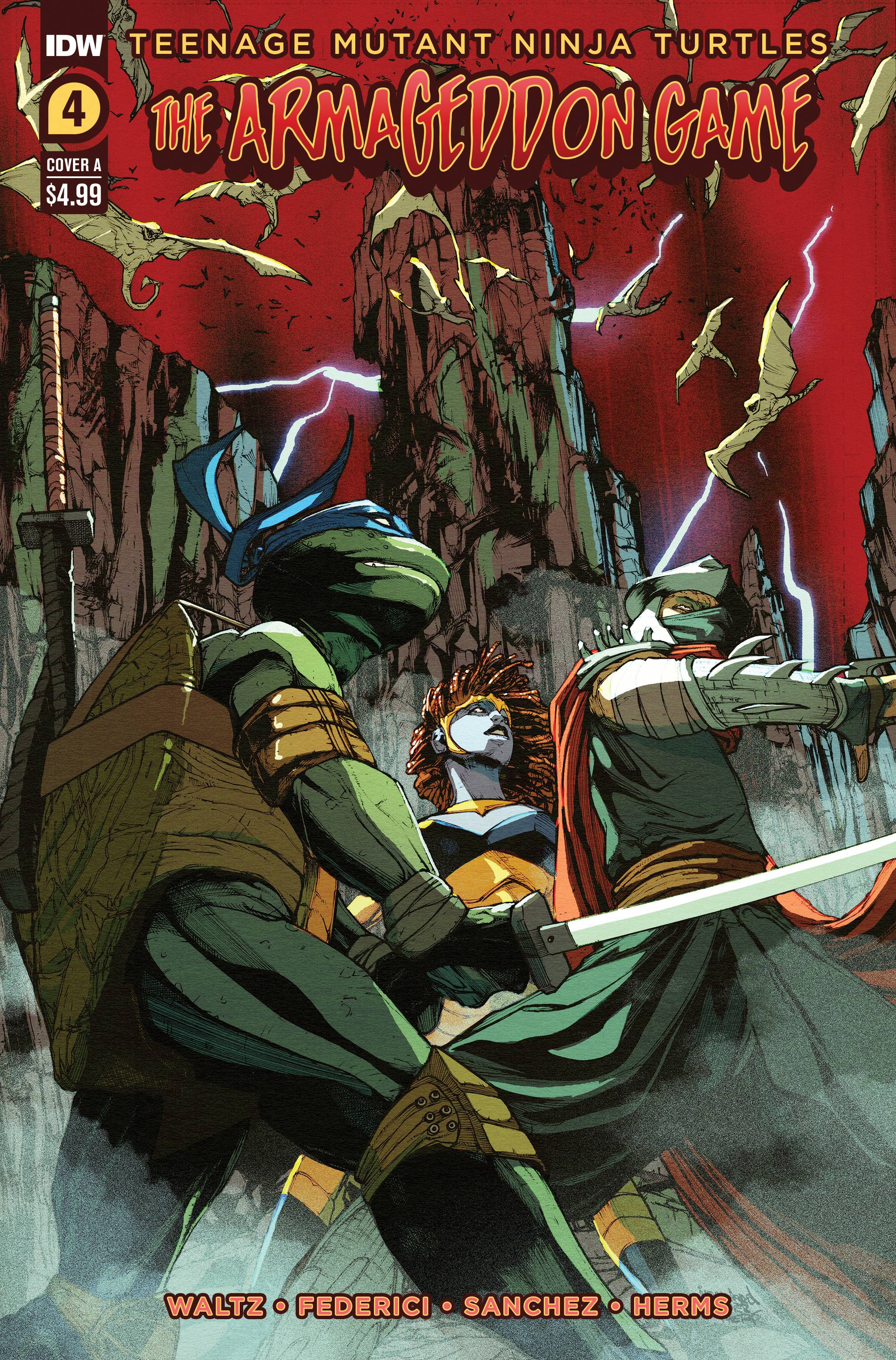 The Shredder leads the TMNT against the Rat King in ARMAGEDDON