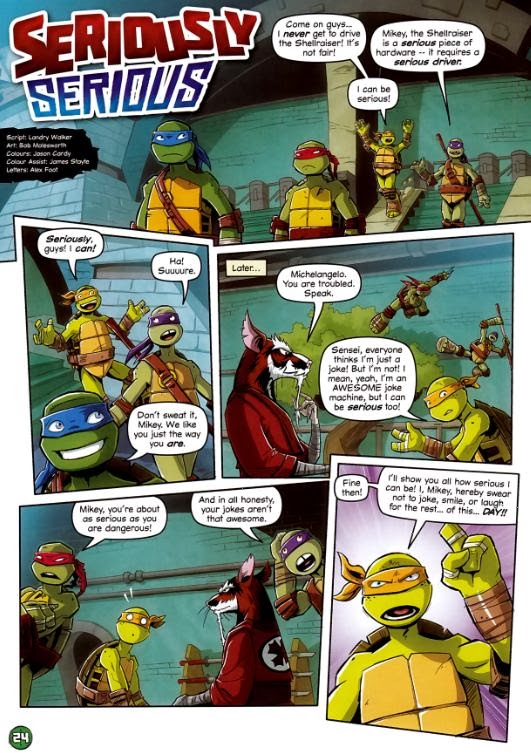 Seriously Serious | TMNTPedia | Fandom Seriously Serious | TMNTPedia | Fandom