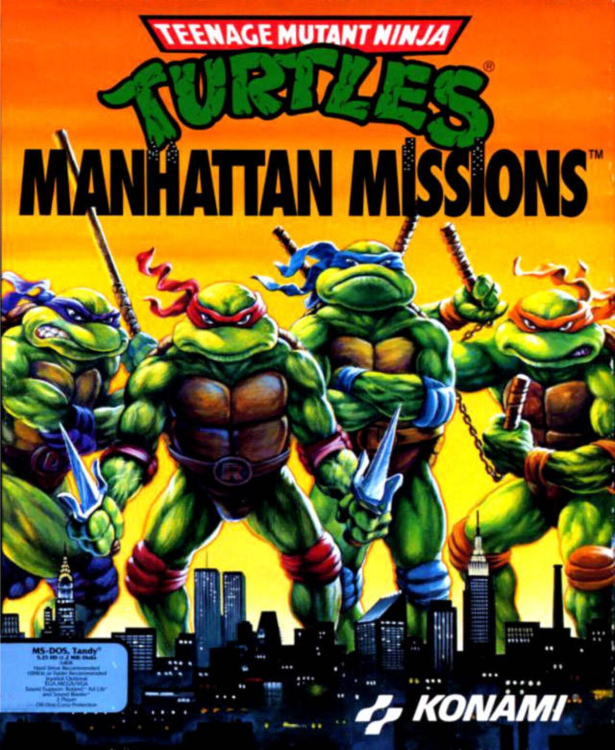 Teenage Mutant Ninja Turtles (NES video game) - Wikipedia