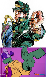 Donatello Jotaro pose.png (589 KB) Jōtarō pose.