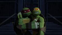 Michelangelo and raphael