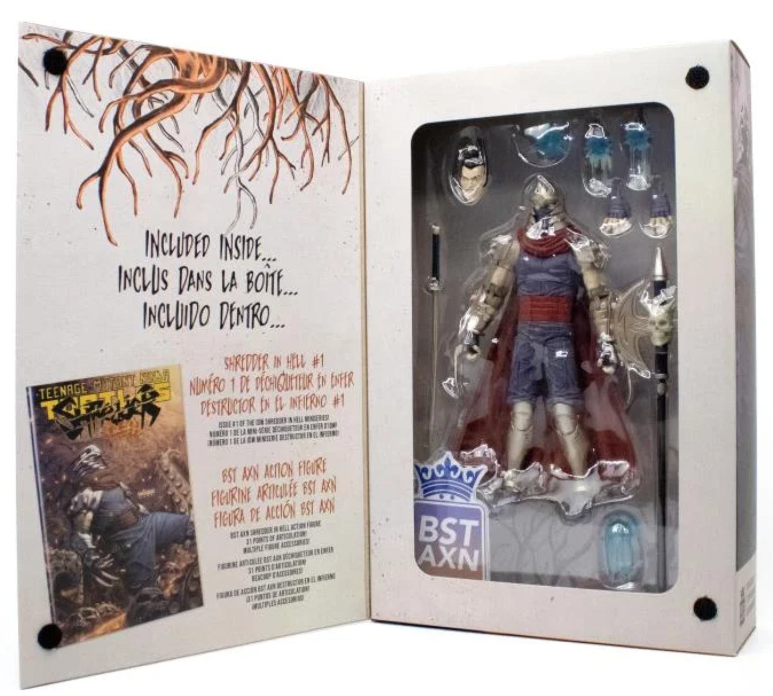Shredder in Hell (2023 BST AXN figure) | TMNTPedia | Fandom