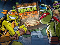 What's Your Teenage Mutant Ninja Turtles Pizza Topping