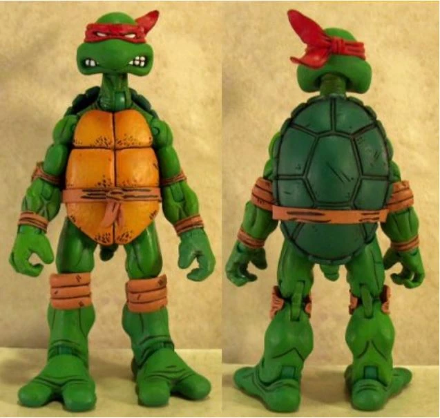 NECA タートルズ 2008 コミック版 通常版 ラファエル フィギュア TMNT