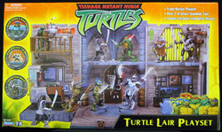 Turtle Lair Playset 2003 toy TMNTPedia Fandom
