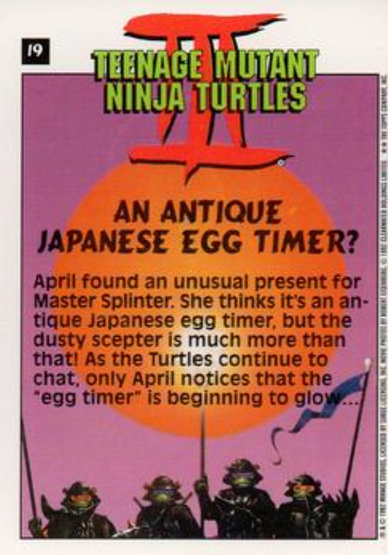 An Antique Japanese Egg Timer? TMNTPedia Fandom