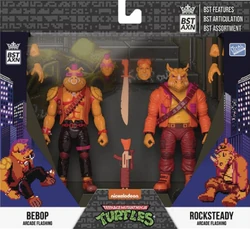 Arcade Flashing Bebop & Rocksteady (2022 BST AXN figures