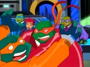 Raph tackles Mikey