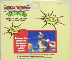 Spike 'n Volley Don (1992 action figure) | TMNTPedia | Fandom