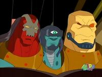 TMNT Triple Threat heads