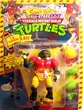 タートルズ　T.D. Tossin' Leo T.D. Tossin' Leo (1991 action figure) | TMNTPedia | Fandom