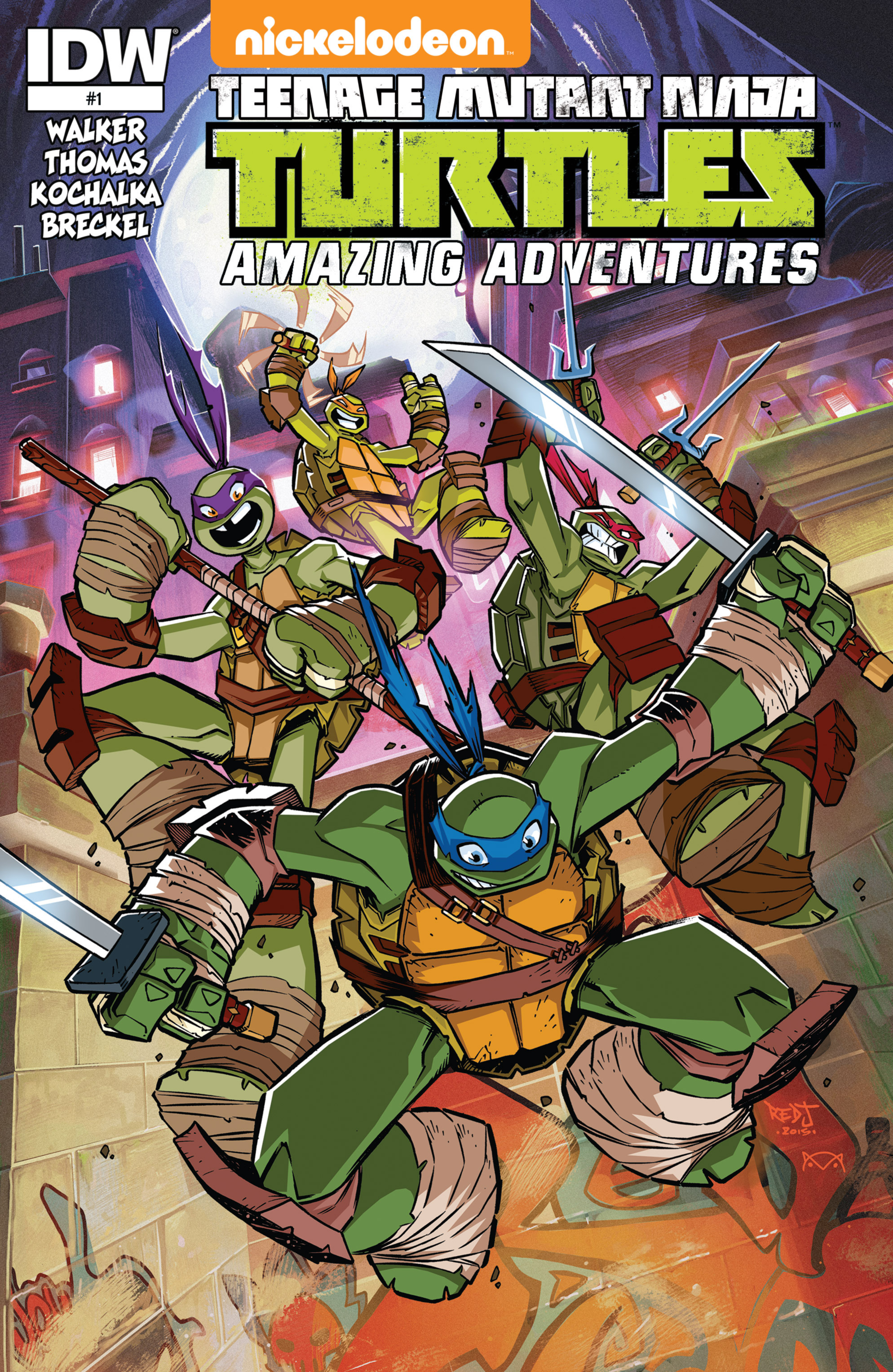 Teenage Mutant Ninja Turtles (TMNT), Comic Book, Films, & TV Series