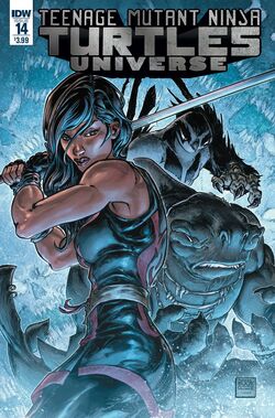 TMNTU -14 Regular Cover by Freddie Williams II.jpg