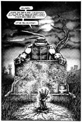 #3: All Hallow's Thieves Frontispiece by Jim Lawson & Kevin Eastman