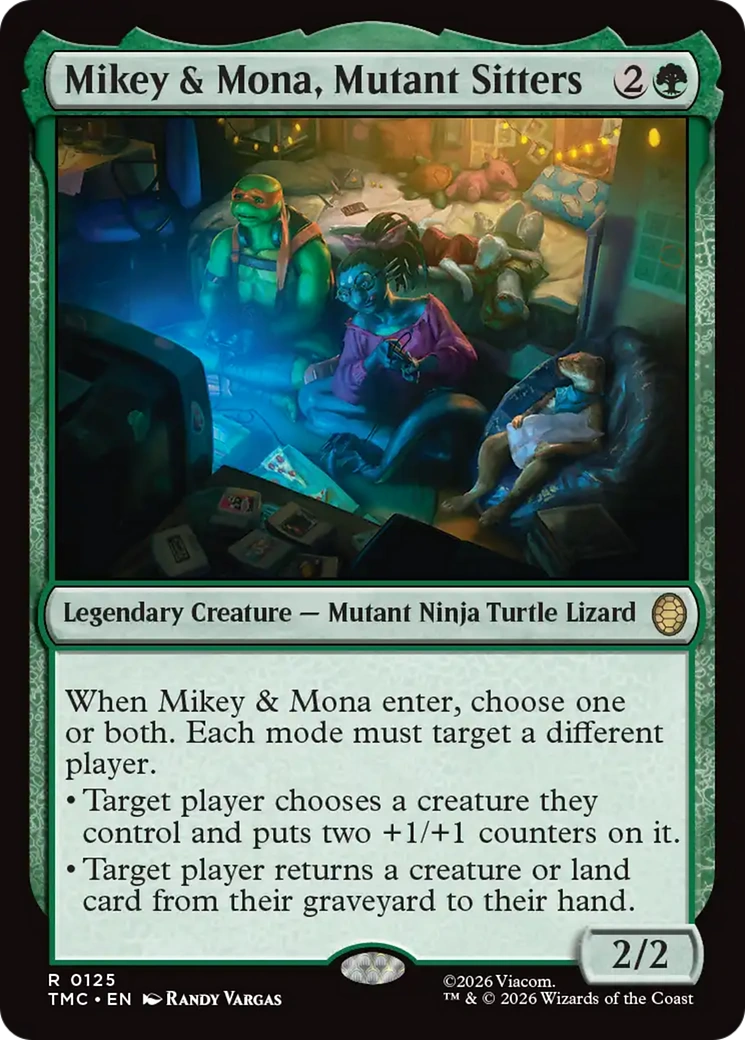 Mikey & Mona, Mutant Sitters (R0125) | TMNTPedia | Fandom