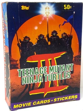 TMNT 1992 trading cards