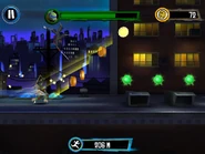 Leonardo kicking a Foot Soldier