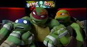 Leo Raph Mikey fight