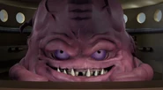 1987 Krang close-up in 3-dimensional form as seen in Trans-Dimensional Turtles.