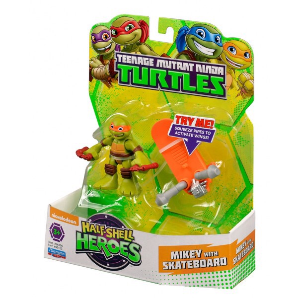 HSH Mikey with Skateboard (Action Figure) | TMNT Wiki | Fandom