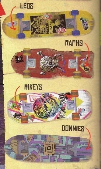 Tmnt skate boards