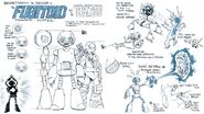 Artwork of Fugitoid in early concept.