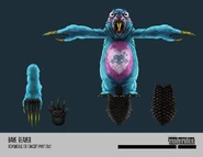 Concept art of Dave Beaver.