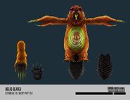 Concept art of Dread Beaver.