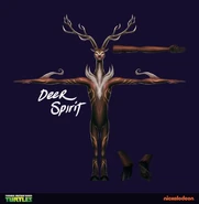 Deer Spirit ready for CGI.